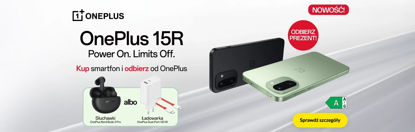 Premiera OnePlus 15R - Odbierz prezent